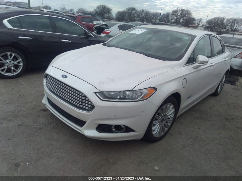 2014 FORD FUSION ENERGI TITANIUM 3FA6P0SU5ER101375