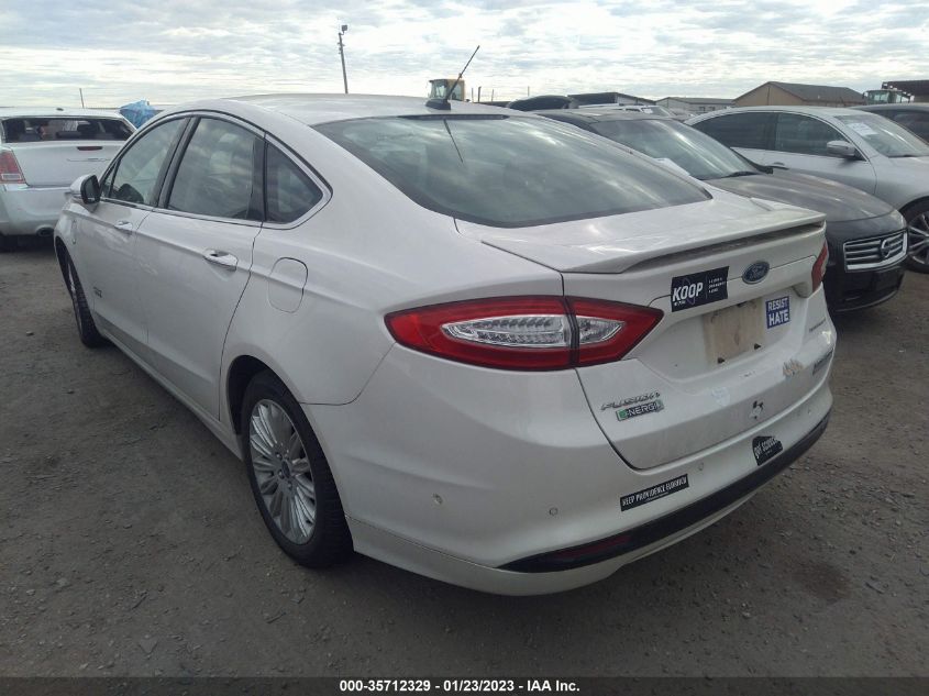 2014 FORD FUSION ENERGI TITANIUM 3FA6P0SU5ER101375