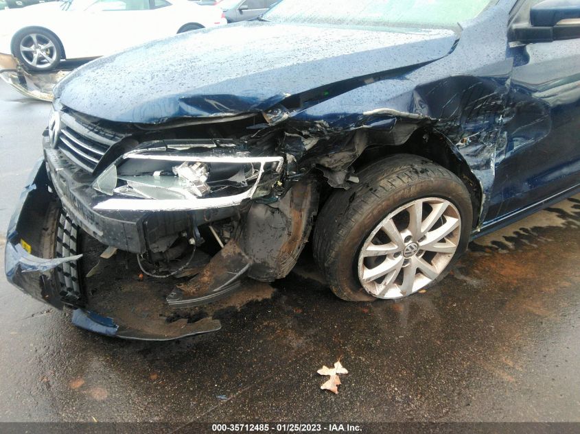 2013 VOLKSWAGEN JETTA SEDAN SE W/CONVENIENCE/SUNROOF 3VWDX7AJ0DM254451