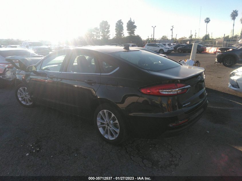 2020 FORD FUSION HYBRID SE - 3FA6P0LU6LR171074