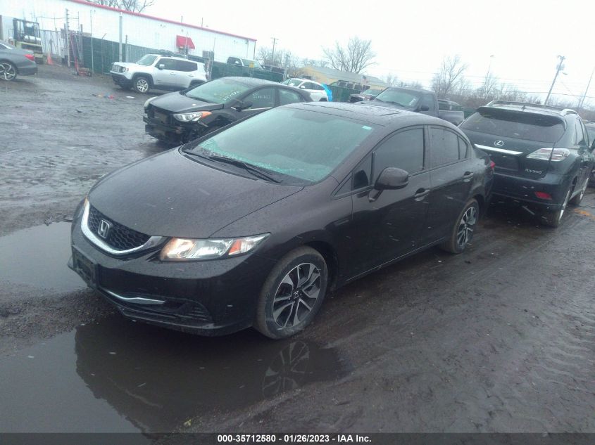 2013 HONDA CIVIC SDN EX 19XFB2F86DE031425