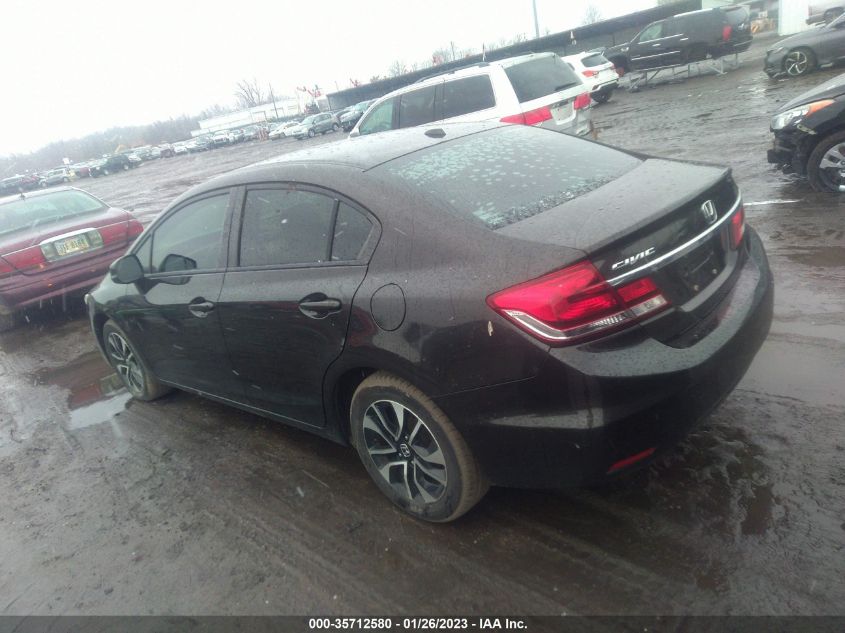 2013 HONDA CIVIC SDN EX 19XFB2F86DE031425