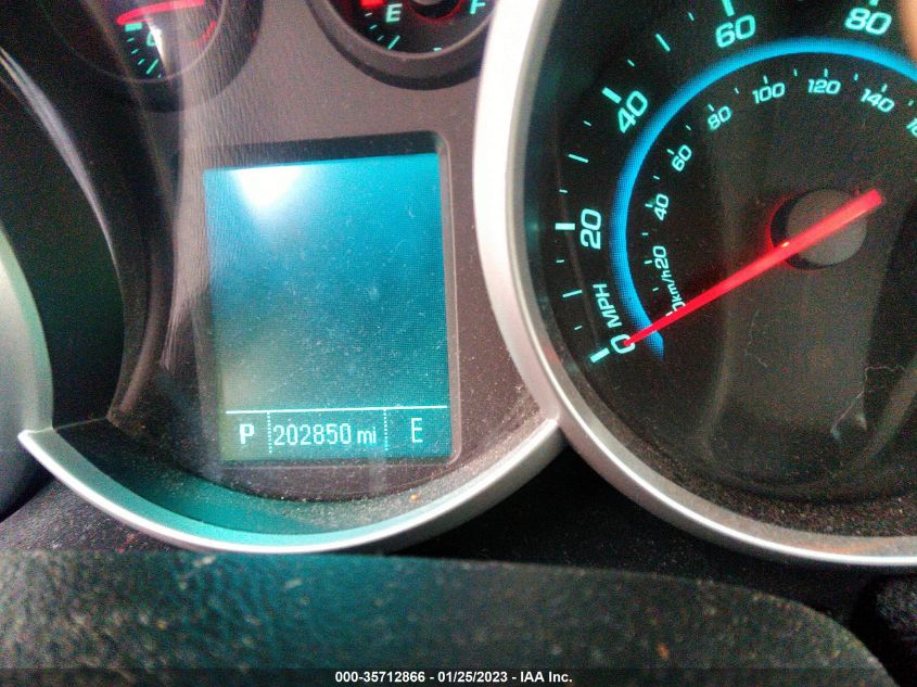 2013 CHEVROLET CRUZE 1LT - 1G1PC5SBXD7203680