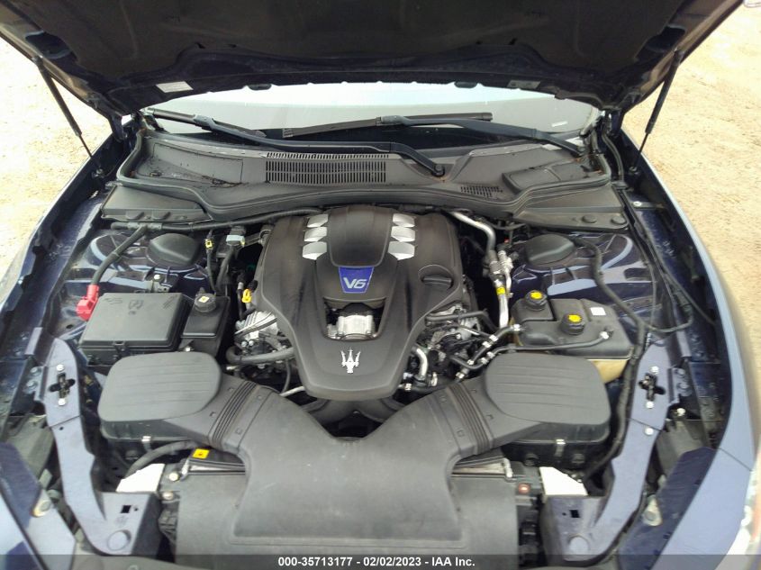 2014 MASERATI GHIBLI S Q4 ZAM57RTA1E1081372