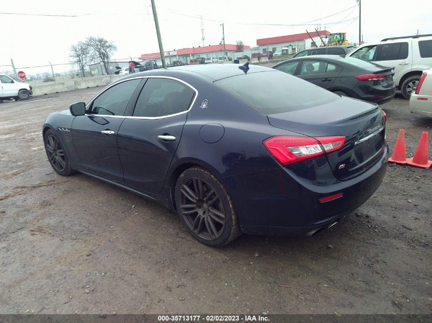 2014 MASERATI GHIBLI S Q4 ZAM57RTA1E1081372