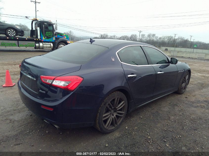 2014 MASERATI GHIBLI S Q4 ZAM57RTA1E1081372