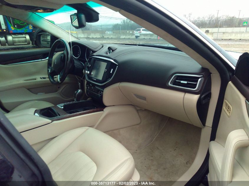 2014 MASERATI GHIBLI S Q4 ZAM57RTA1E1081372