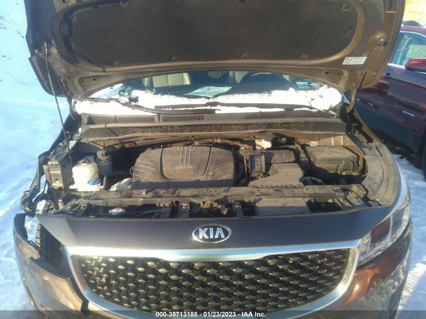 2016 KIA SEDONA LX - KNDMB5C14G6211903