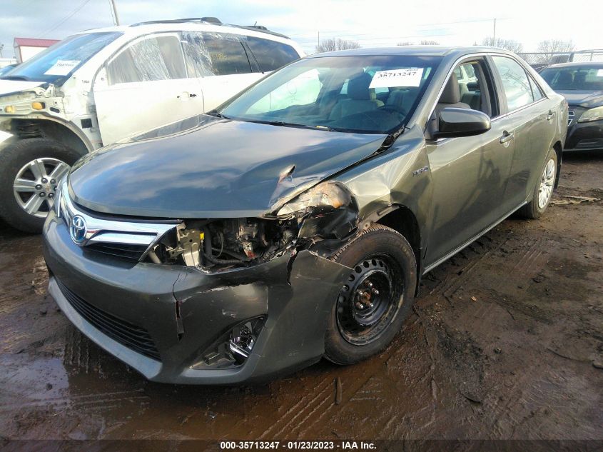 2013 TOYOTA CAMRY HYBRID LE/XLE 4T1BD1FK3DU091805