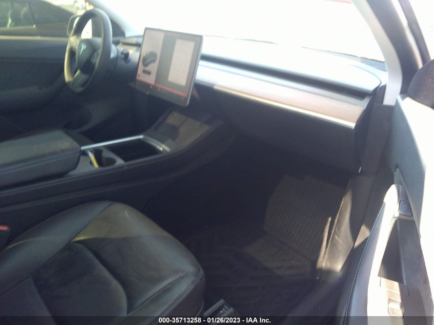 VIN 5YJYGDEE2MF278206 2021 TESLA MODEL Y LONG RANGE