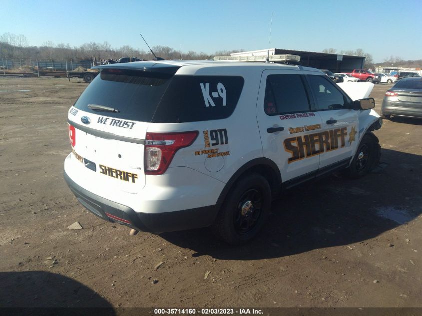 2015 FORD UTILITY POLICE 1FM5K8ARXFGA56941