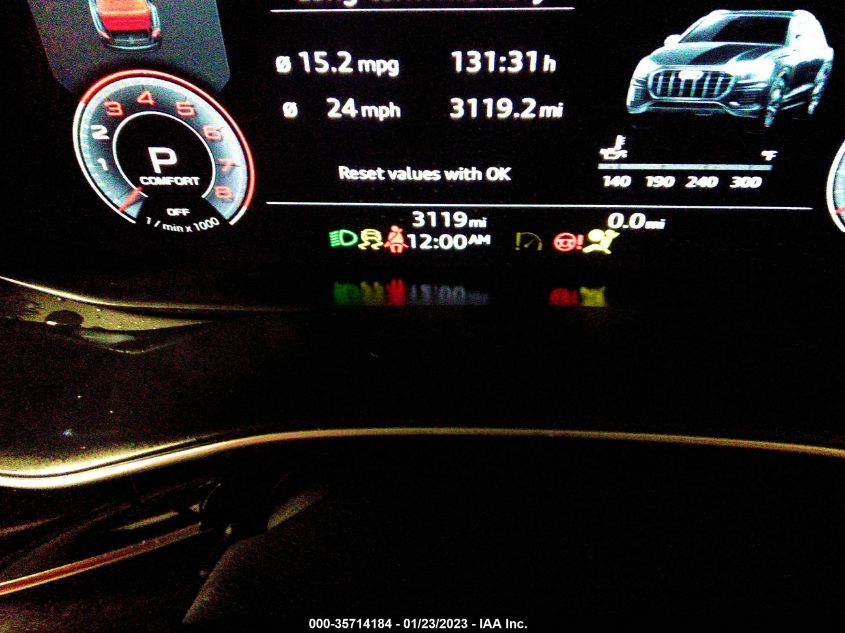 2022 AUDI Q8 PREMIUM WA1AVBF18ND033758