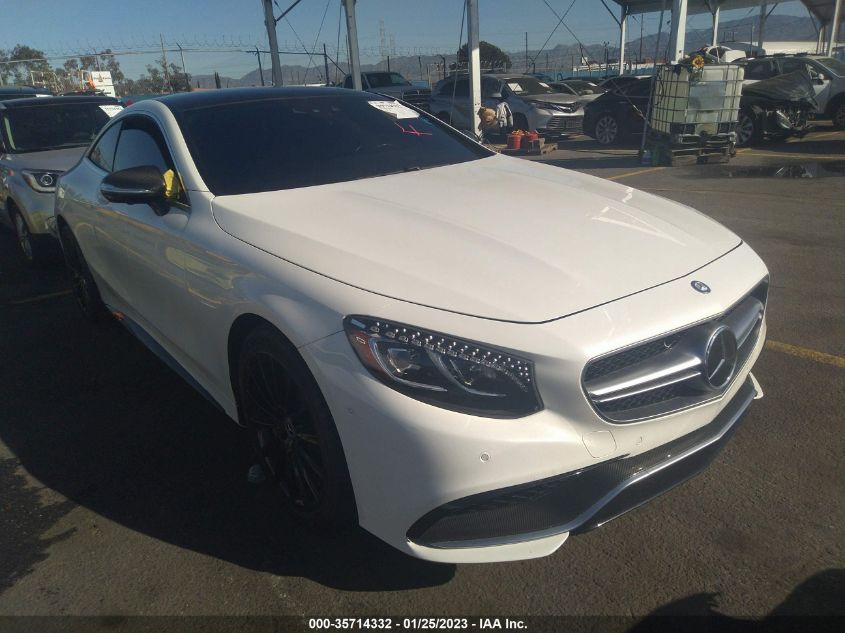 2016 MERCEDES-BENZ S-CLASS AMG S 63 - WDDXJ7JB4GA018886