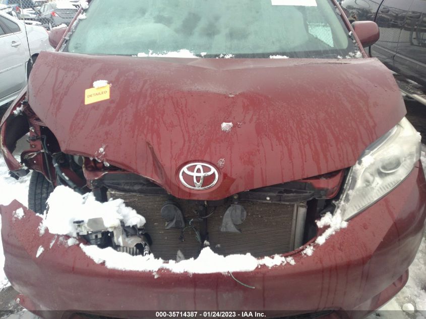 2013 TOYOTA SIENNA XLE AAS/XLE/LTD - 5TDYK3DC1DS387020