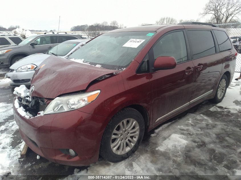 2013 TOYOTA SIENNA XLE AAS/XLE/LTD - 5TDYK3DC1DS387020