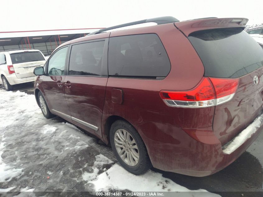 2013 TOYOTA SIENNA XLE AAS/XLE/LTD - 5TDYK3DC1DS387020