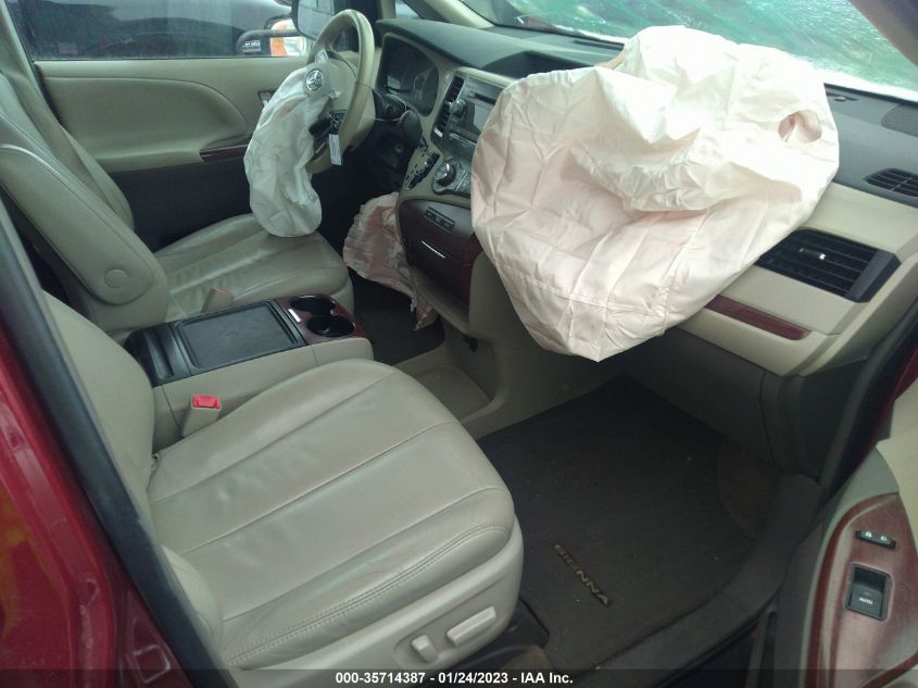2013 TOYOTA SIENNA XLE AAS/XLE/LTD - 5TDYK3DC1DS387020