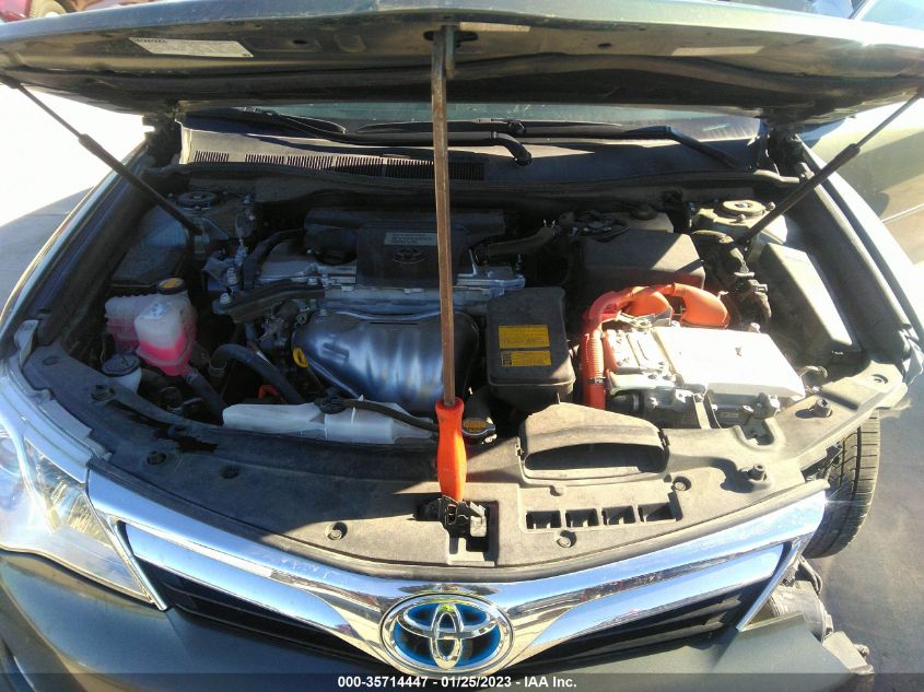 2013 TOYOTA CAMRY HYBRID LE/XLE 4T1BD1FK6DU065960