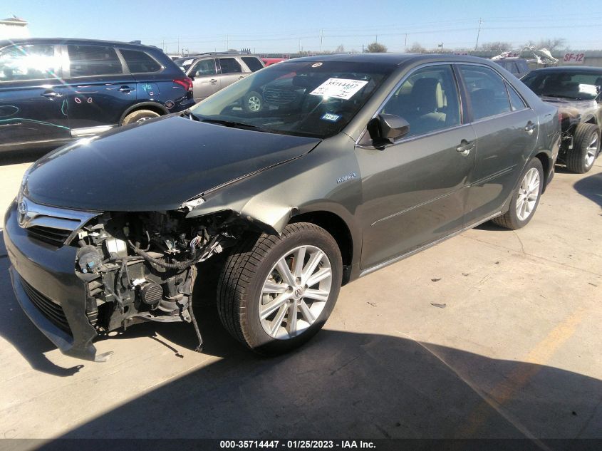 2013 TOYOTA CAMRY HYBRID LE/XLE 4T1BD1FK6DU065960