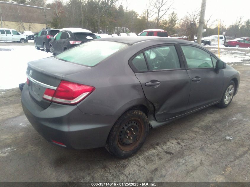 2013 HONDA CIVIC SDN LX 2HGFB2F57DH594771