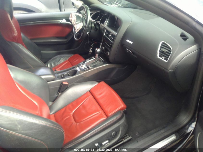 2013 AUDI S5 PREMIUM PLUS WAUCGAFR7DA011479