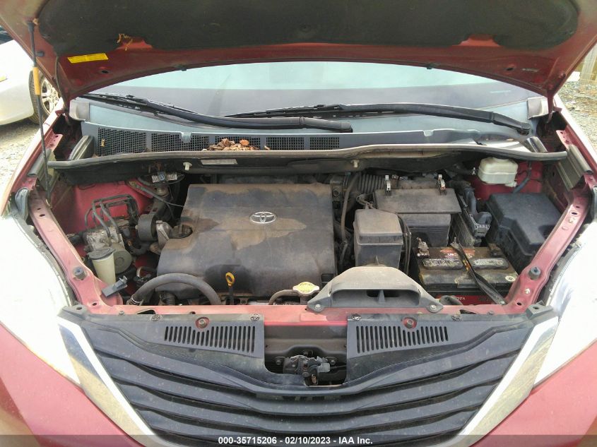 2013 TOYOTA SIENNA LE - 5TDKK3DCXDS300334