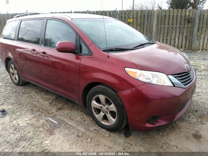 2013 TOYOTA SIENNA LE - 5TDKK3DCXDS300334
