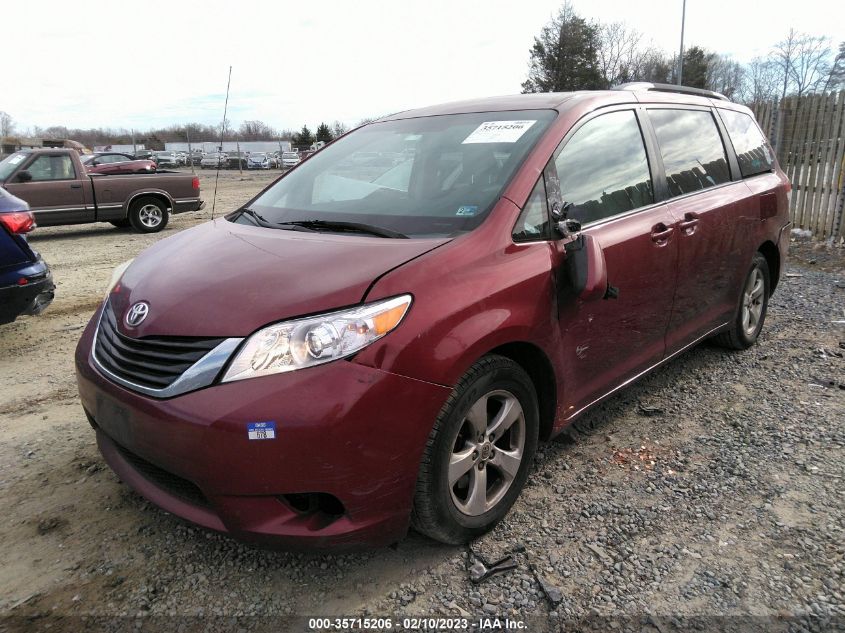 2013 TOYOTA SIENNA LE - 5TDKK3DCXDS300334