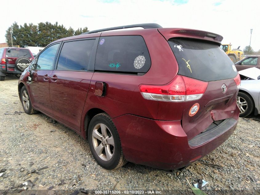 2013 TOYOTA SIENNA LE - 5TDKK3DCXDS300334