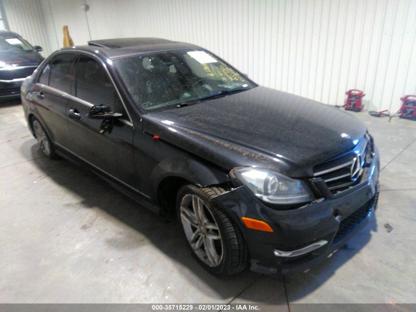 2014 MERCEDES-BENZ C-CLASS C 250 - WDDGF4HB7EA952611