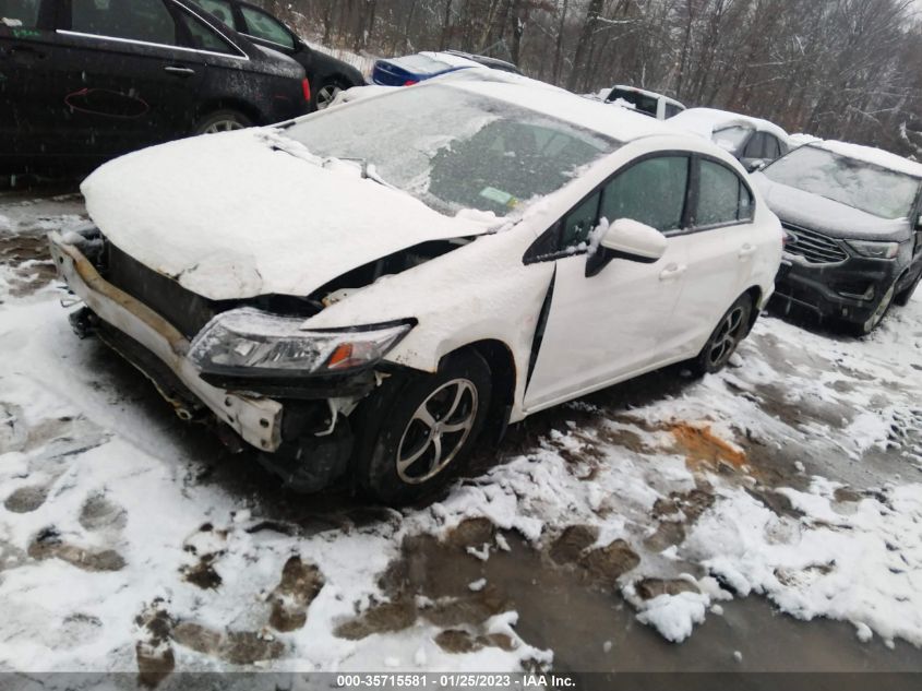 2015 HONDA CIVIC SEDAN SE 19XFB2F7XFE281969