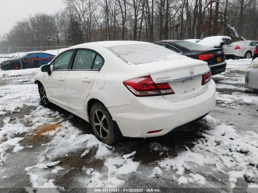 2015 HONDA CIVIC SEDAN SE 19XFB2F7XFE281969