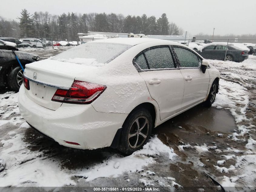 2015 HONDA CIVIC SEDAN SE 19XFB2F7XFE281969