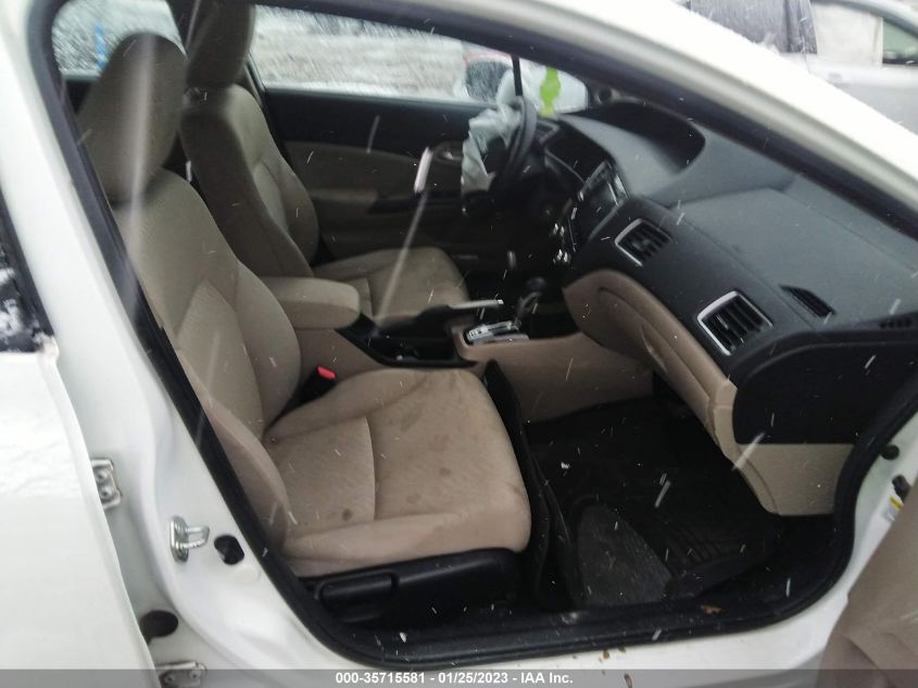 2015 HONDA CIVIC SEDAN SE 19XFB2F7XFE281969