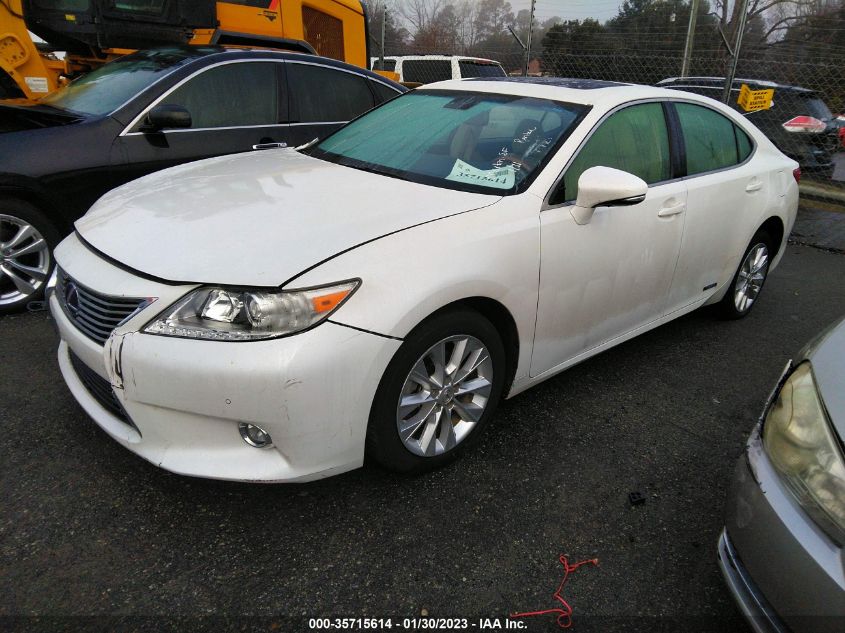 2014 LEXUS ES 300H HYBRID JTHBW1GG1E2058029
