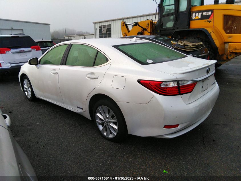 2014 LEXUS ES 300H HYBRID JTHBW1GG1E2058029