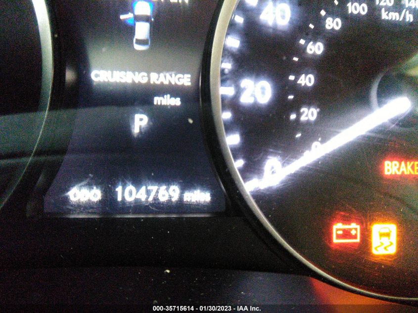 2014 LEXUS ES 300H HYBRID JTHBW1GG1E2058029