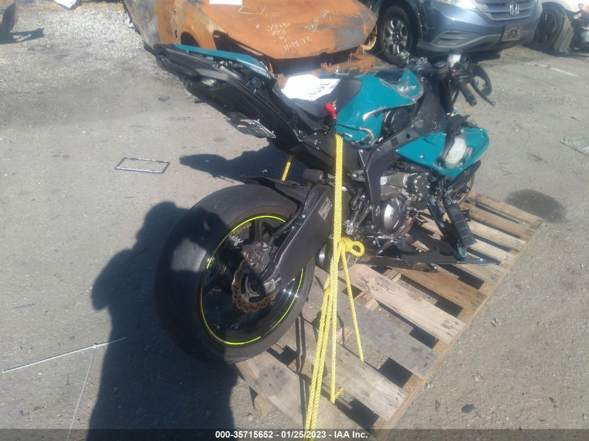 2021 KAWASAKI ZX636 K JKBZXJH19MA008741