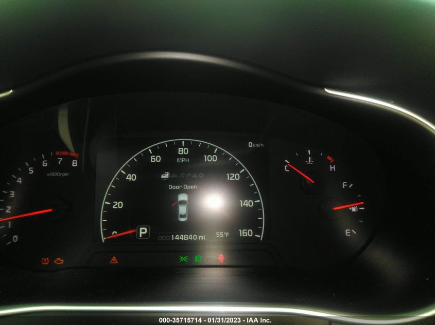 2014 KIA CADENZA LIMITED KNALN4D70E5149321