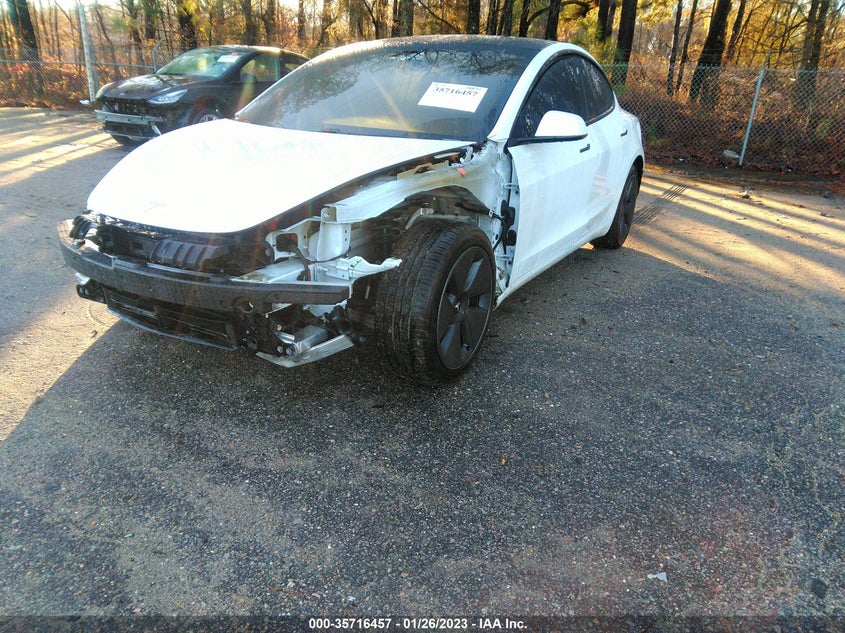 VIN 5YJ3E1EB5MF029502 2021 TESLA MODEL 3 LONG RANGE