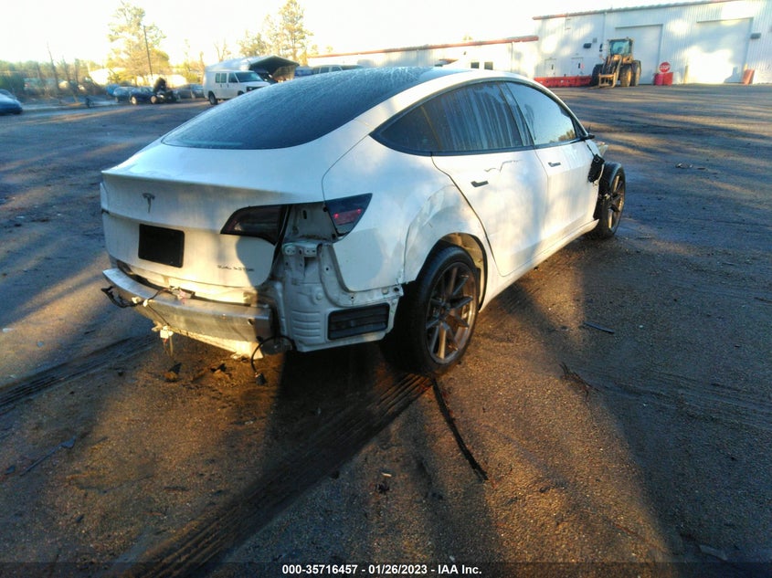 VIN 5YJ3E1EB5MF029502 2021 TESLA MODEL 3 LONG RANGE