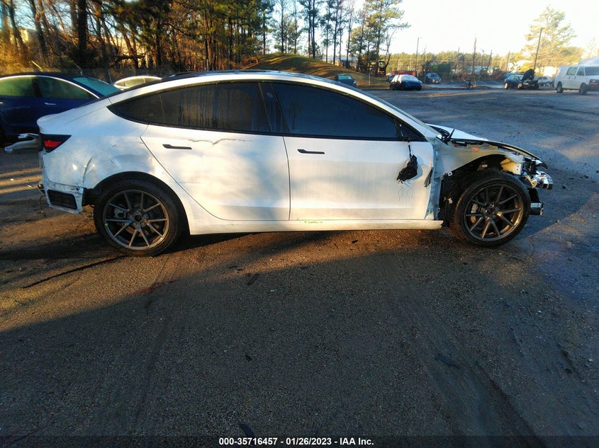 VIN 5YJ3E1EB5MF029502 2021 TESLA MODEL 3 LONG RANGE