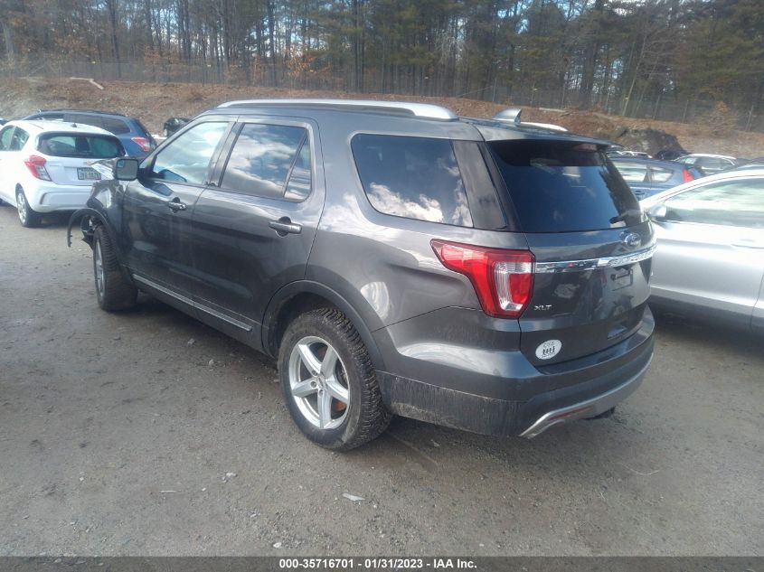 VIN 1FM5K8D87GGB38310 2016 FORD EXPLORER no.3