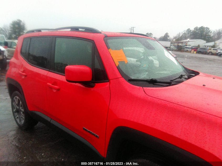 2016 JEEP RENEGADE LATITUDE ZACCJBBT8GPC97939
