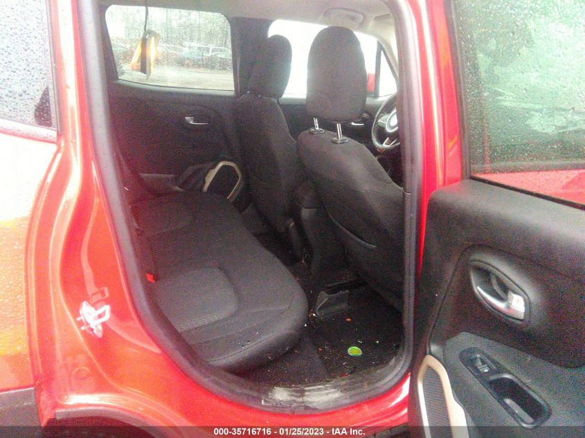 2016 JEEP RENEGADE LATITUDE ZACCJBBT8GPC97939