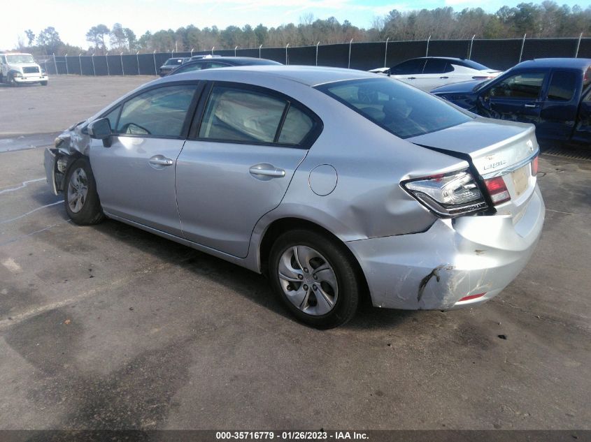 2015 HONDA CIVIC SEDAN LX 19XFB2F53FE200938