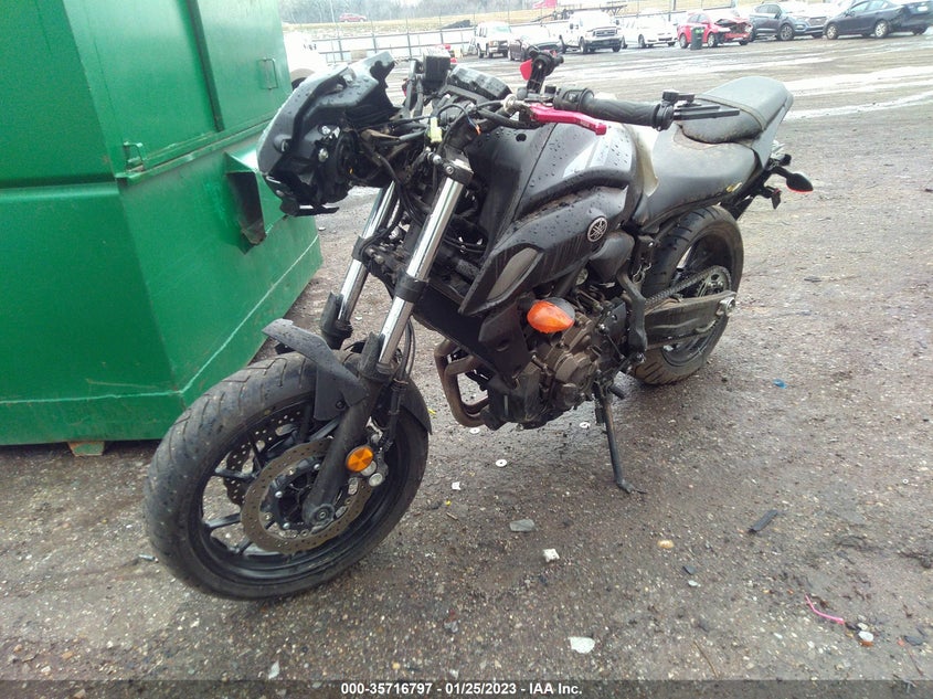 VIN JYARM27E8KA004900 2019 YAMAHA MT07