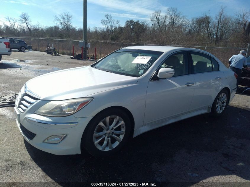 2013 HYUNDAI GENESIS 3.8L KMHGC4DD4DU244514