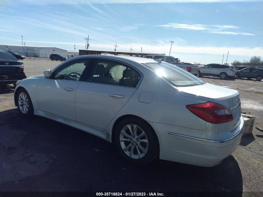 2013 HYUNDAI GENESIS 3.8L KMHGC4DD4DU244514