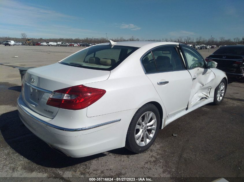 2013 HYUNDAI GENESIS 3.8L KMHGC4DD4DU244514